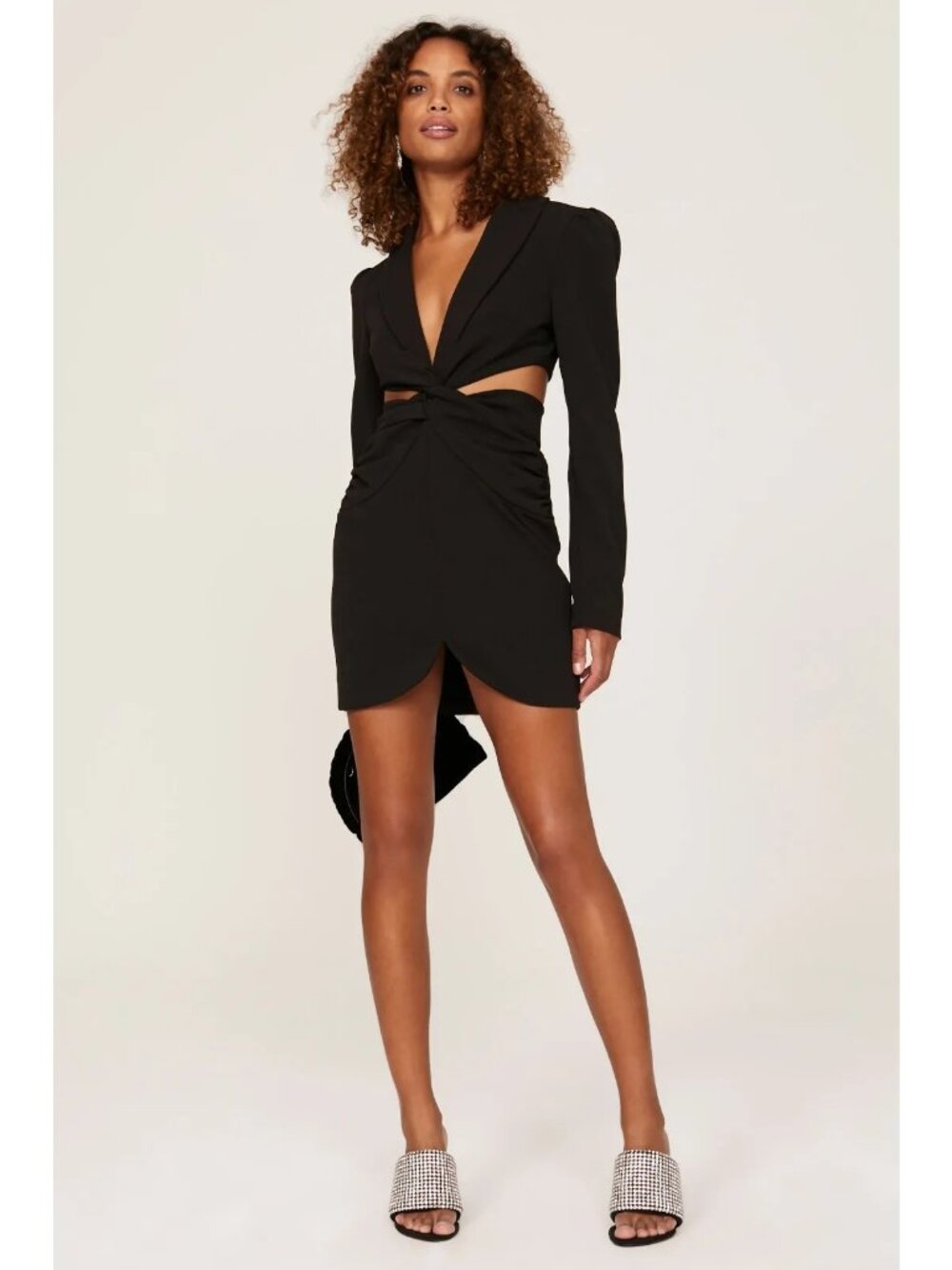 R-197. PatBO Cutout Blazer Mini Dress